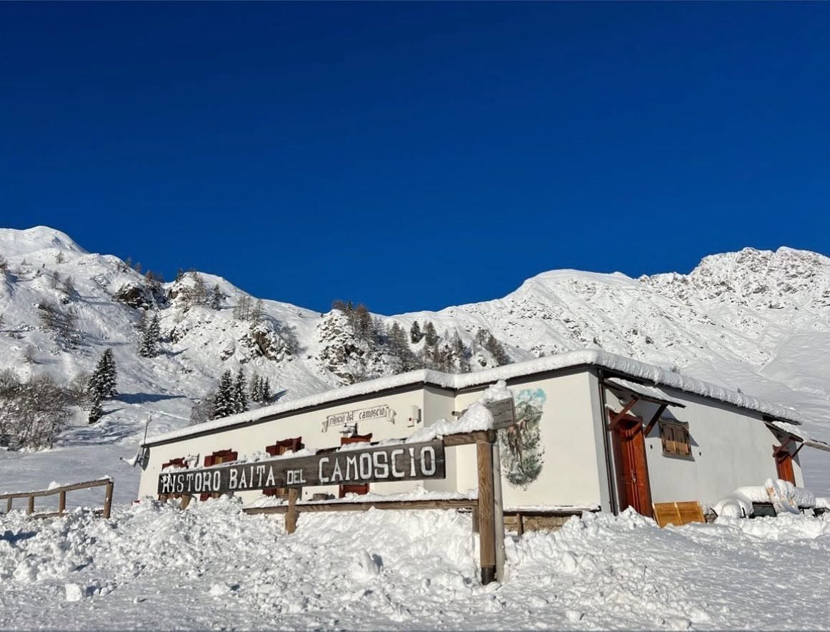 Il ristoro sotto la neve